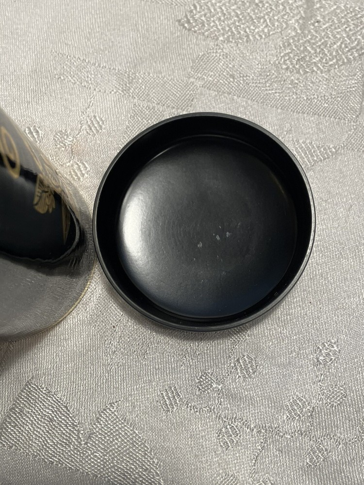 Black Lacquer Container Bar Olive Motif