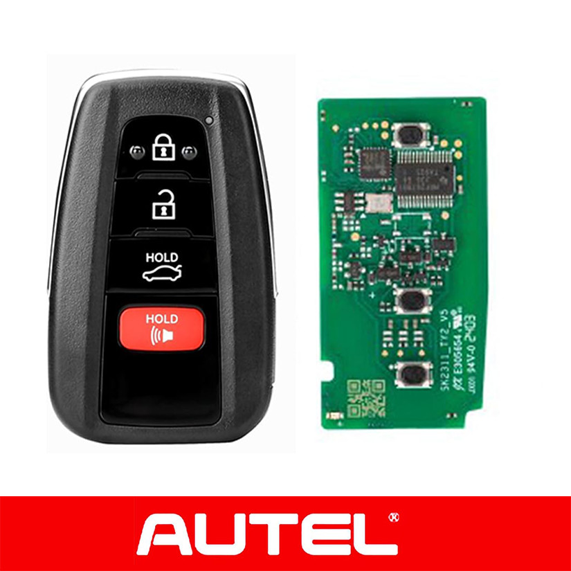 Autel iKey Universal Smart Key 4 Button IKEYTY8A4TP Programmable Tool For Toyota