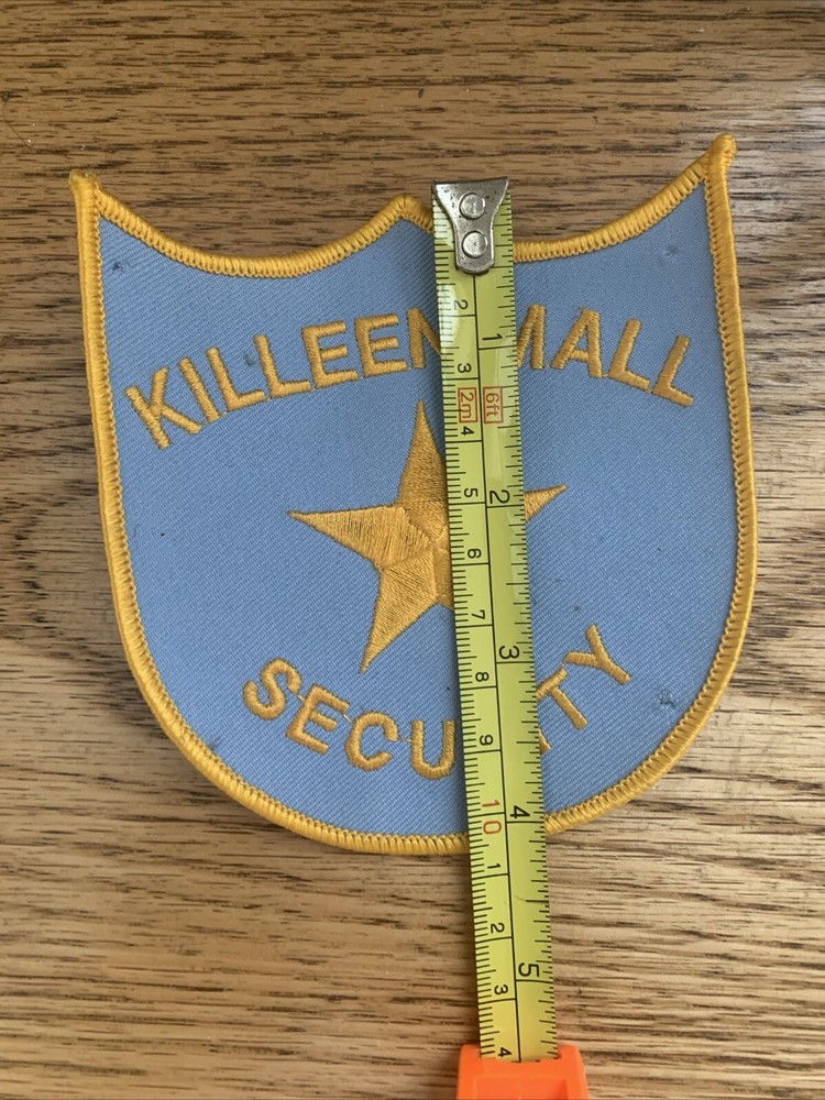 Killeen Texas mall security patch Hard To Find