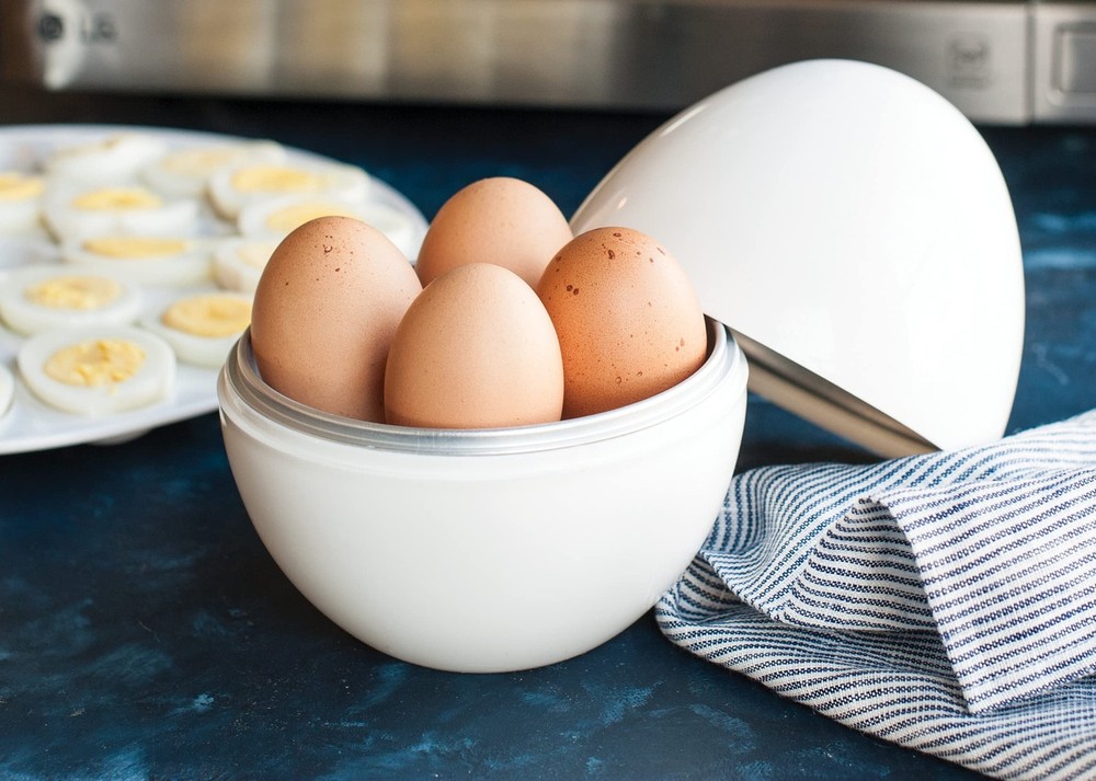 Microwave Egg Boiler Rapid Cooking Kitchen Breakfast Accessory