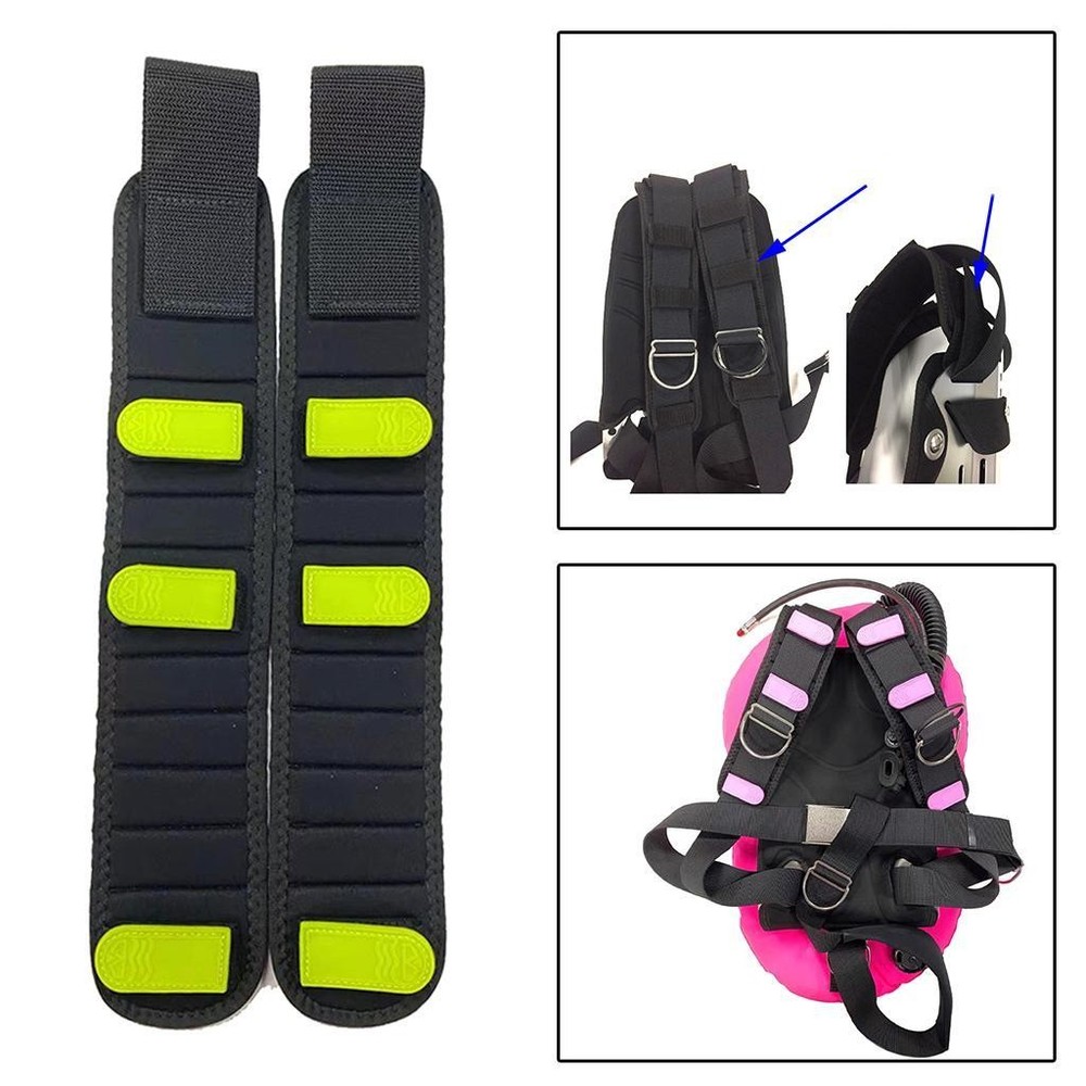 Diving Back Plate Shoulder Strap Replacement Pad, Shoulder Pain
