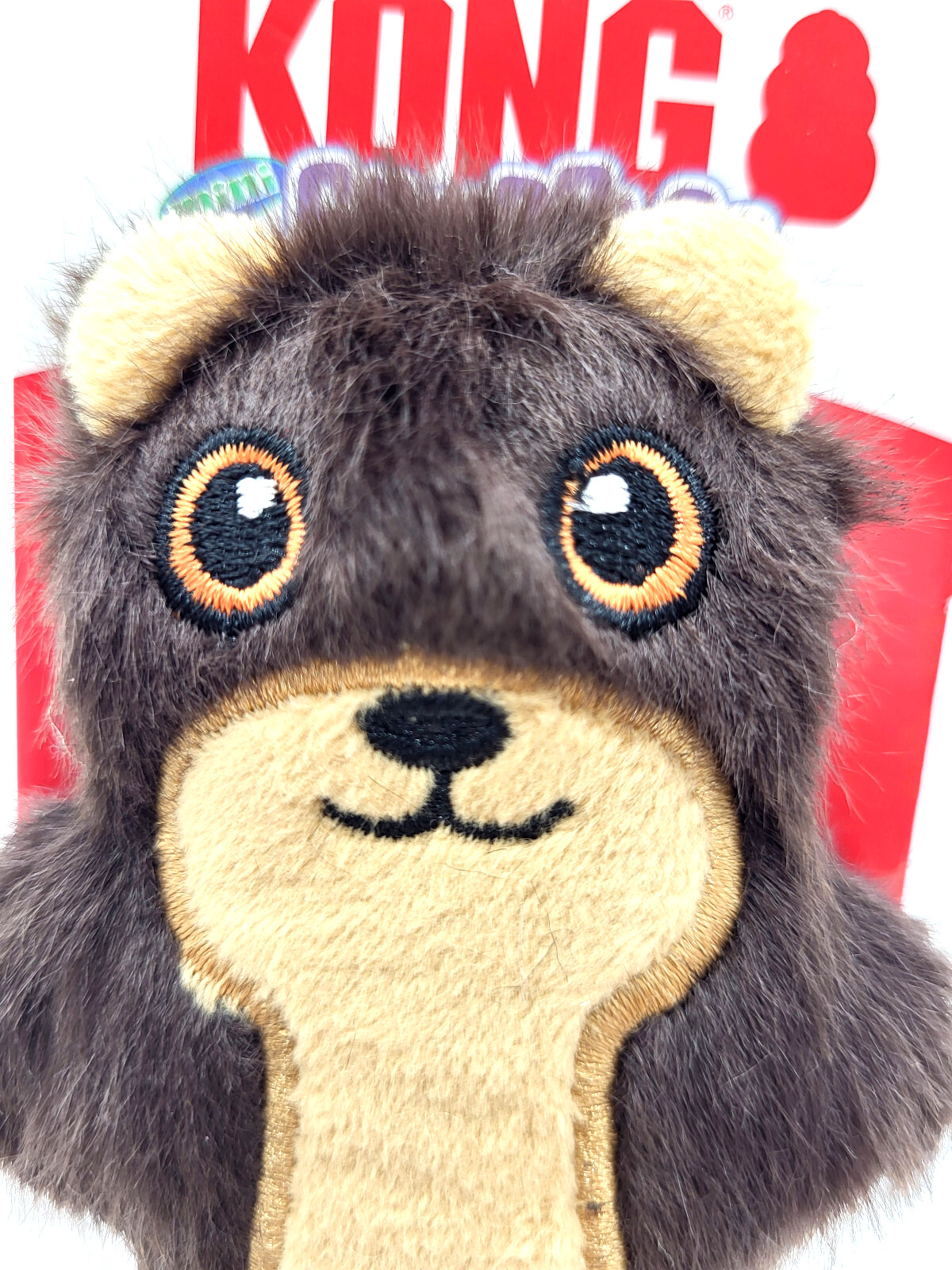 KONG Snuzzles Mini Otter XS Squeaky Comfort Toss & Play Dog Toy 4.75"