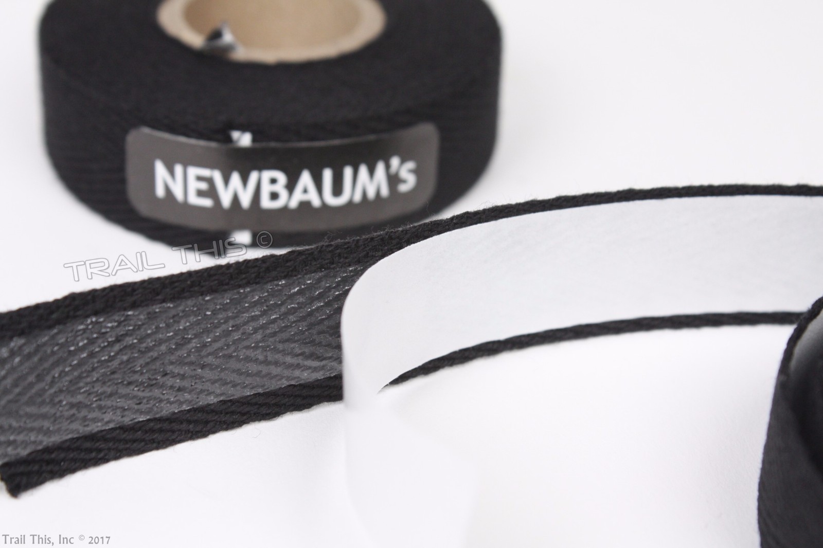 2-Rolls Newbaum's Black Cotton Cloth Road Bike Handlebar Bar Tape Wrap Newbaums