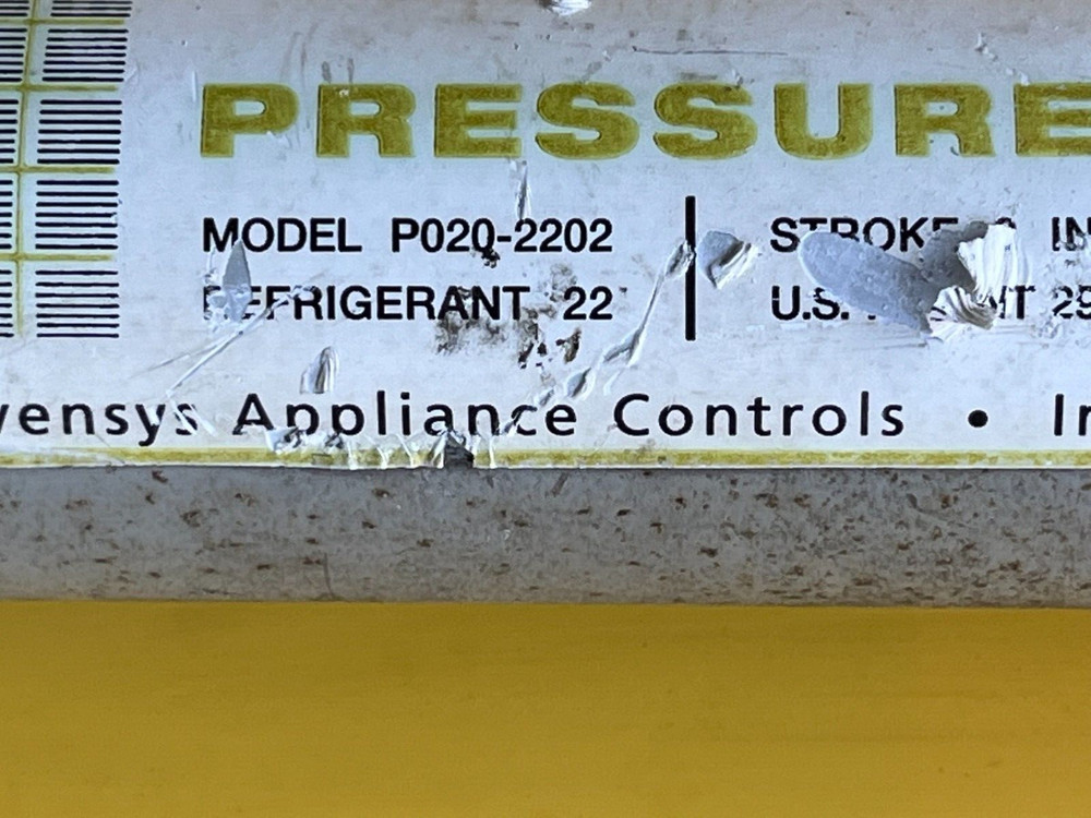 INVENSYS Pressure Operator Model P020-2202