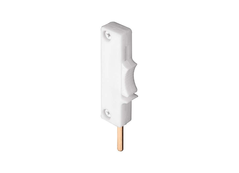 FHC U9831 White - Plastic - Sliding Window Lock - Edge Mount (Single Pack)
