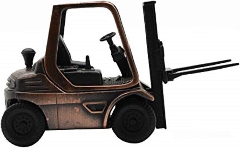 Charming Bronze Forklift Pencil Sharpener - Unique Gift for Warehouse Workers