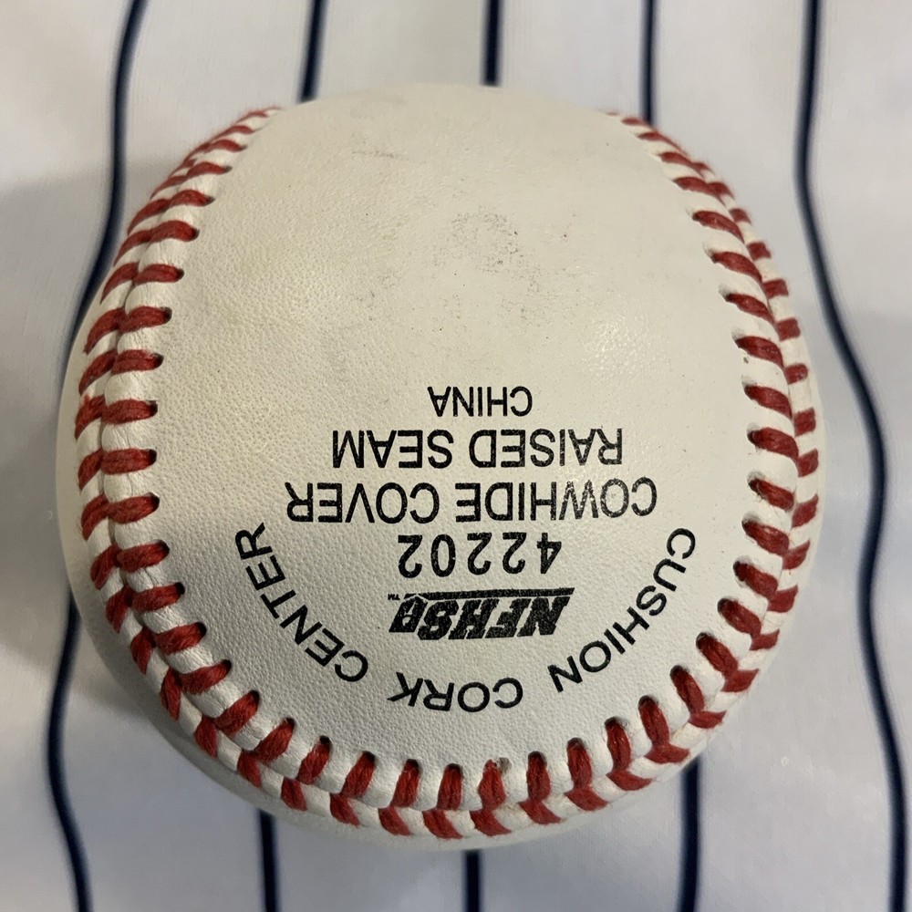 ABCA 60th Anniversary Riddell BB-PRO LEATHER BASEBALL BALL