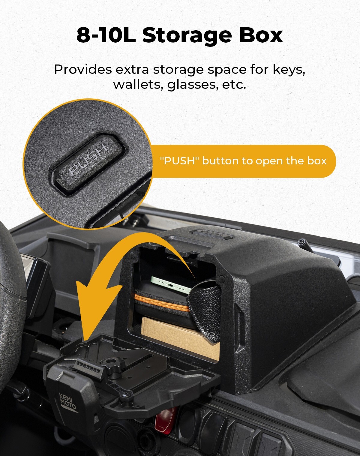 For CFMOTO ZForce 950 Sport Trail 2023-25 Electronic Tablet Device Holder Mount