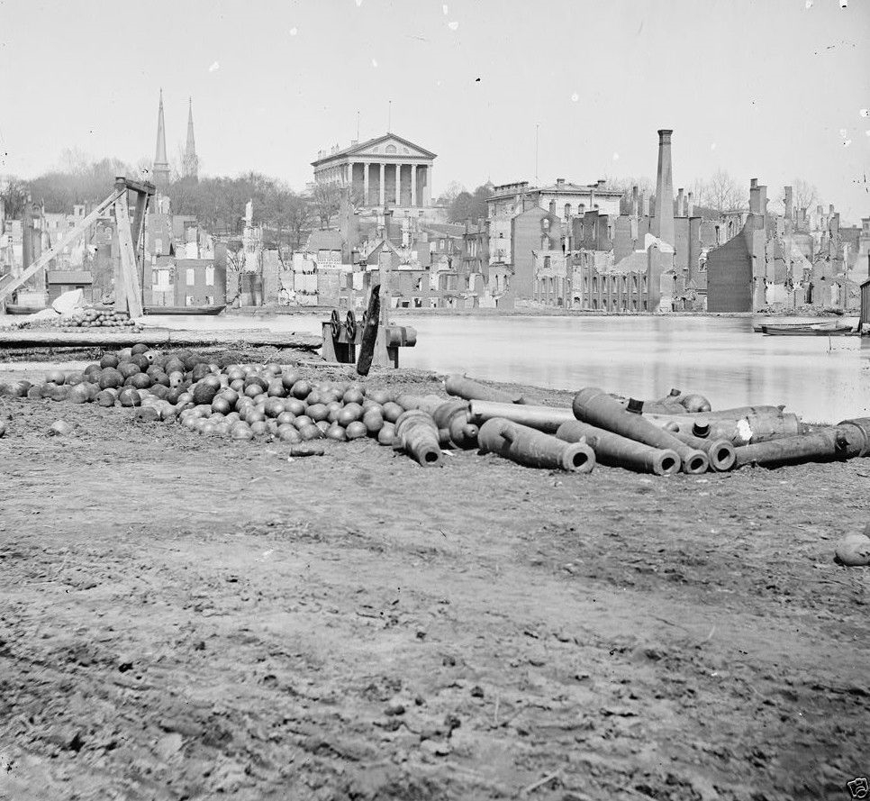 Capitol Burned District Canal Richmond Virginia 1865 New 8x10 US Civil War Photo