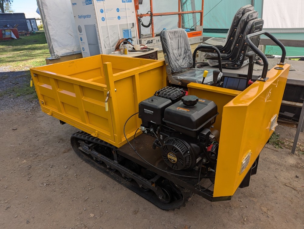 New SDLD25 mini tracked hydraulic dumper 3300# dump