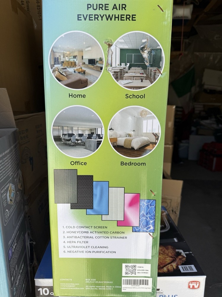 ECONICA SMART TRUE HEPA AIR PURIFIER