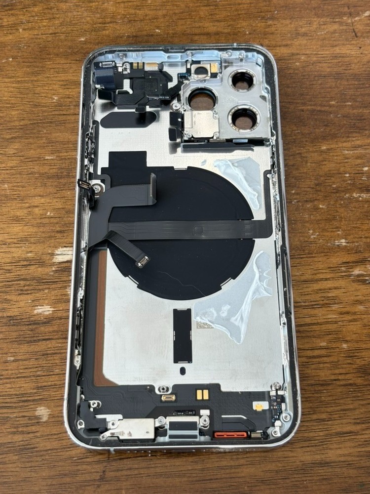 Apple iPhone 13 PRO MAX OEM PULL Housing SMALL PARTS* Silver / GRADE A