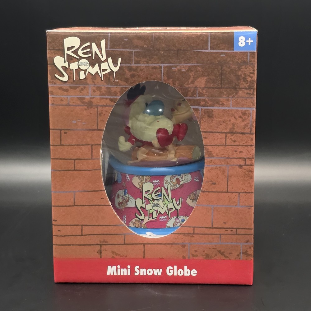 Nickelodeon Mini Snow Globe - Ren and Stimpy