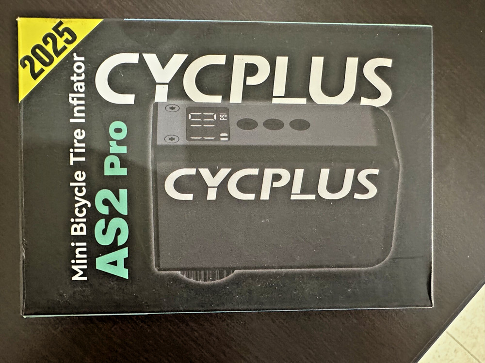 Cycplus mini bicycle tire inflator