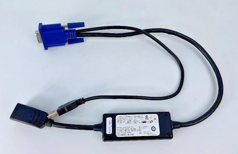 DELL 0UF366 520-294-504 USB KVM Switch System Interface Pod Cable