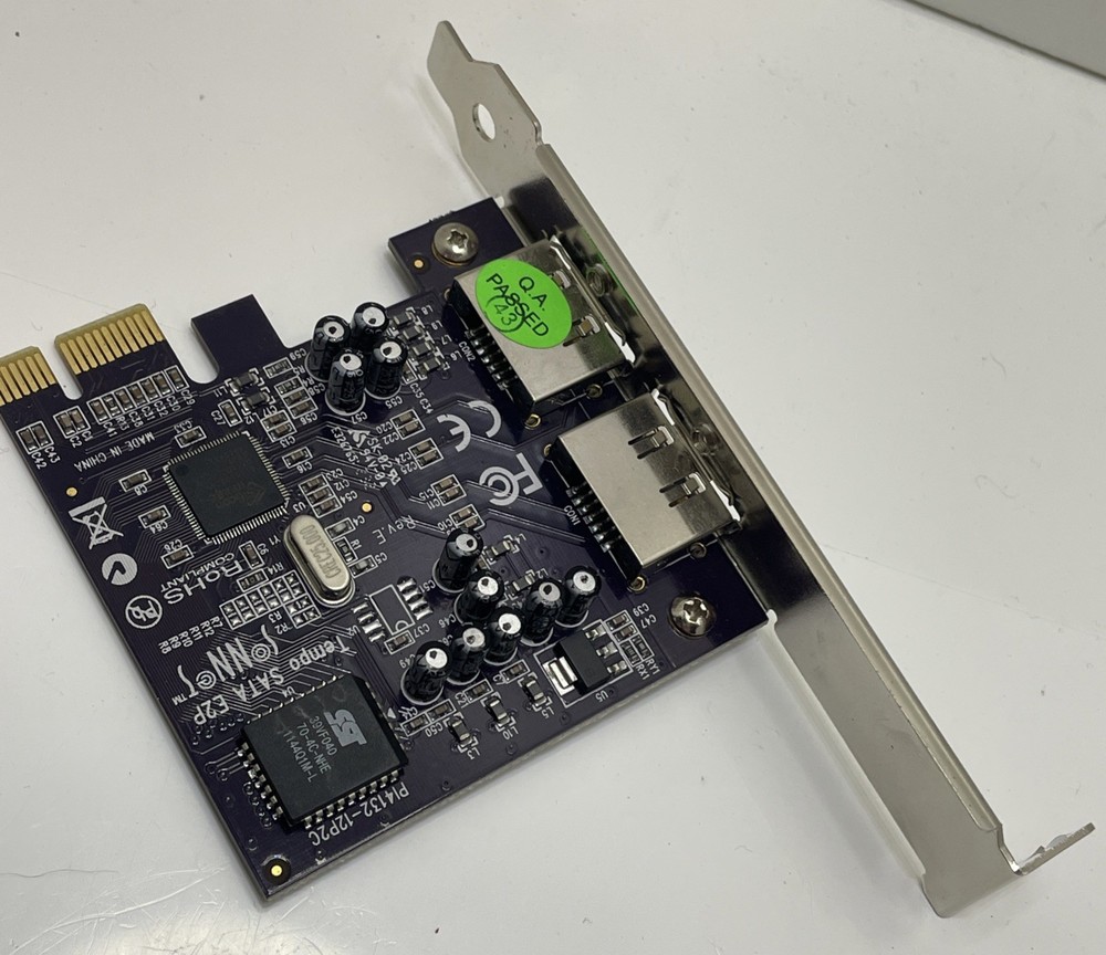 Sonnet Tempo SATA E2P Host Controller ATA Series PCI Express Mac Compatible Card