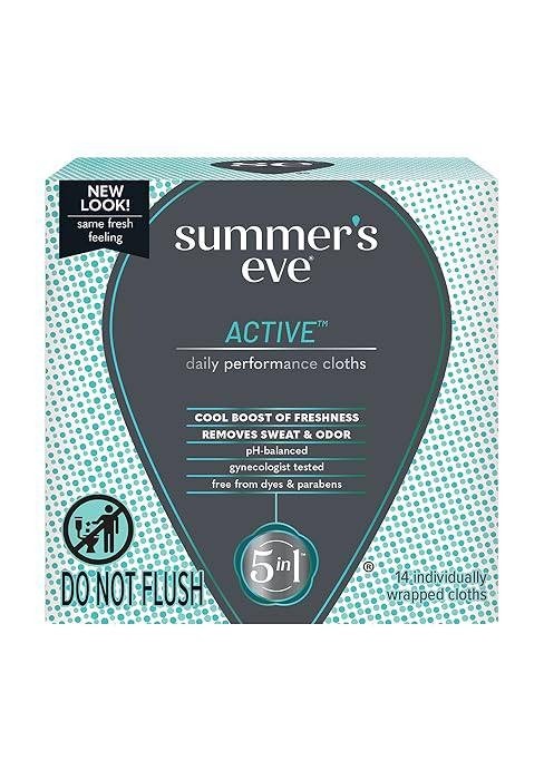 Summer’s Eve ACTIVE Daily Performance Cloths