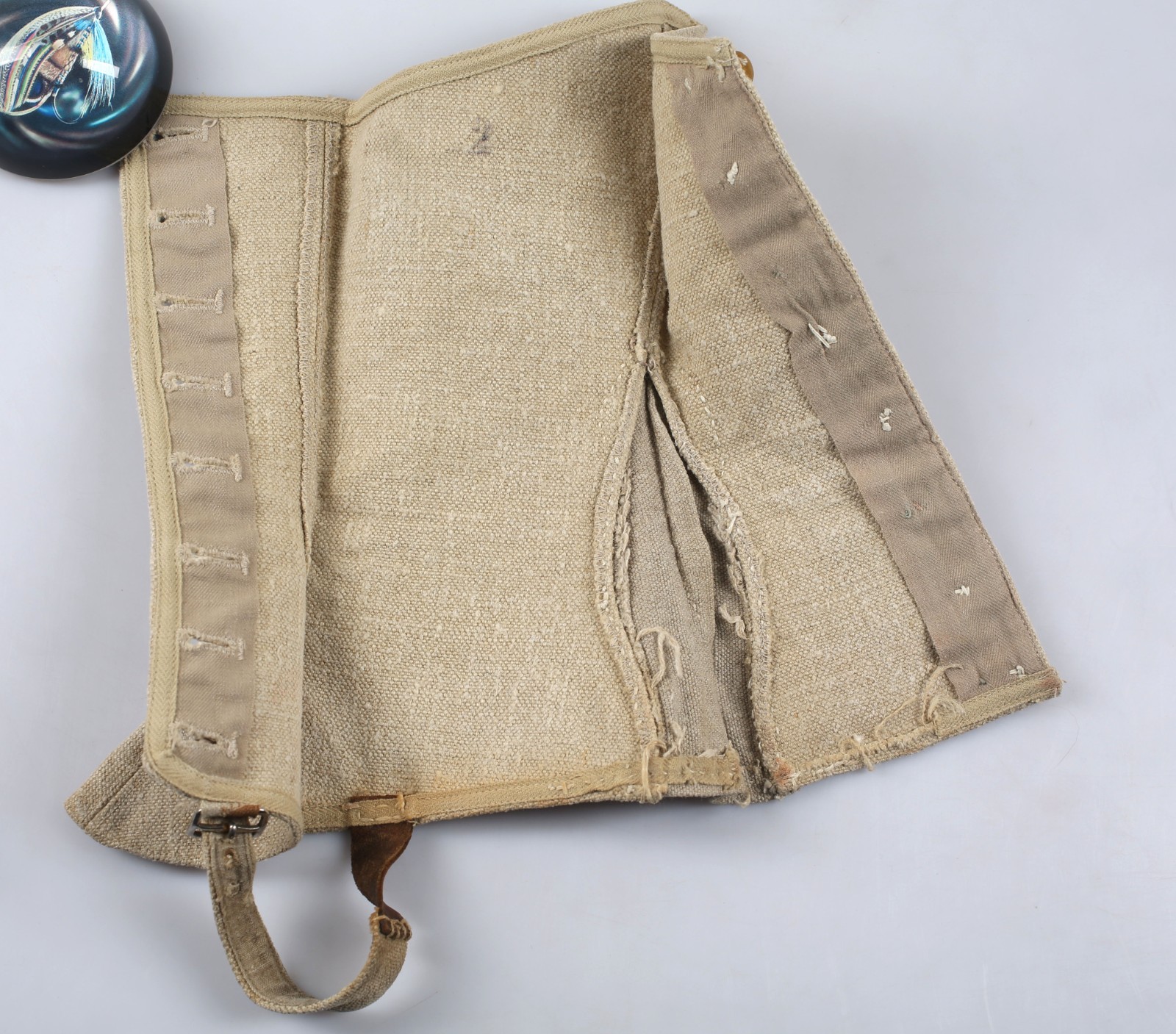 Original Union Civil War New York Zouaves Soldier Gaiters