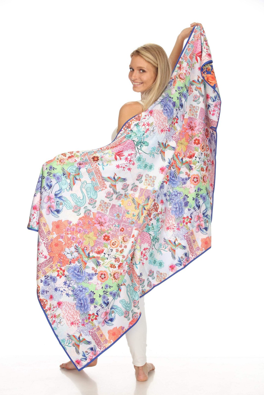 Johnny Was Paula Pauline Large Beach Towel M01625-M