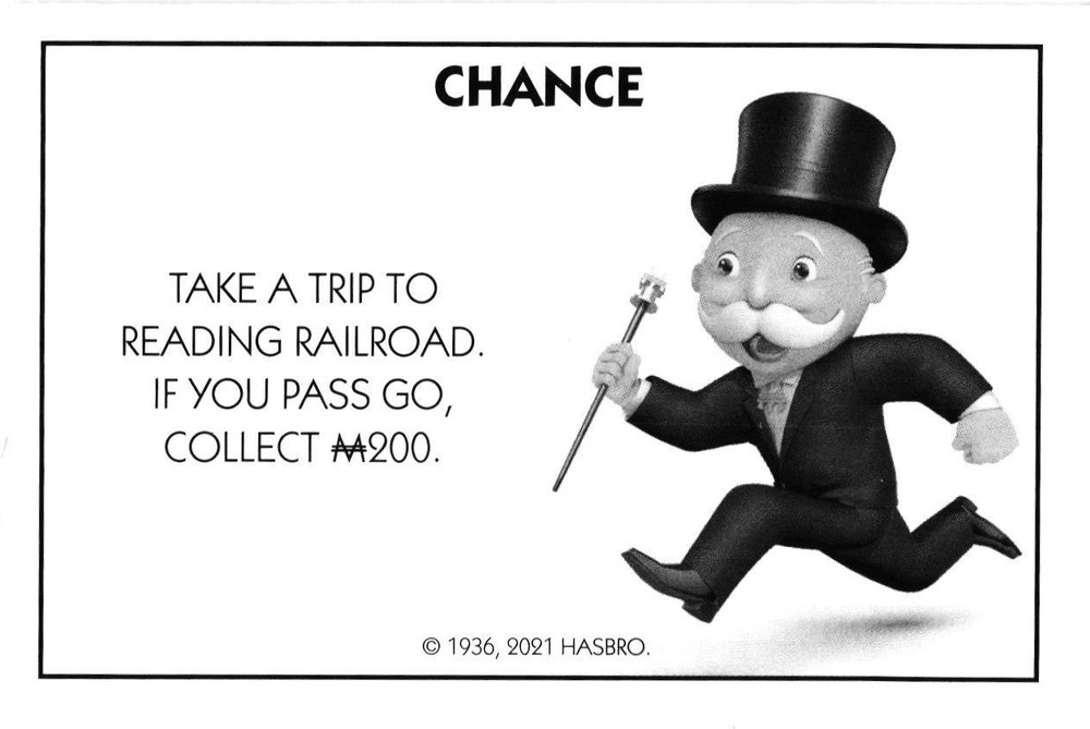 Monopoly Card Chance