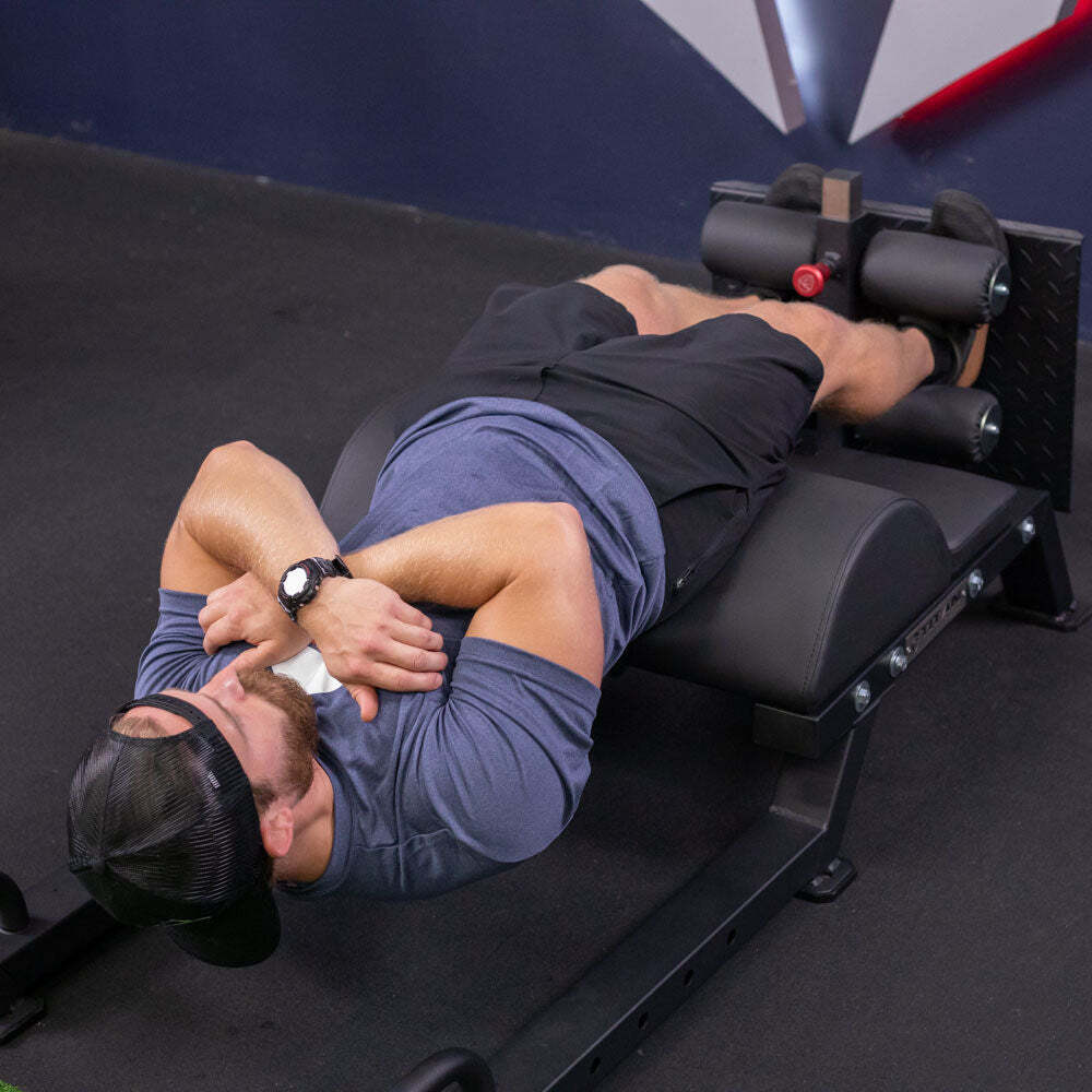 Titan Fitness Adjustable Floor Glute & Hamstring Developer (GHD), Cross Training