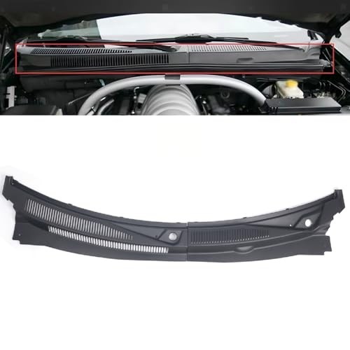 GSRECY Outer Windshield Wiper Cowl Grille Cover Panel Compatible with Compatible