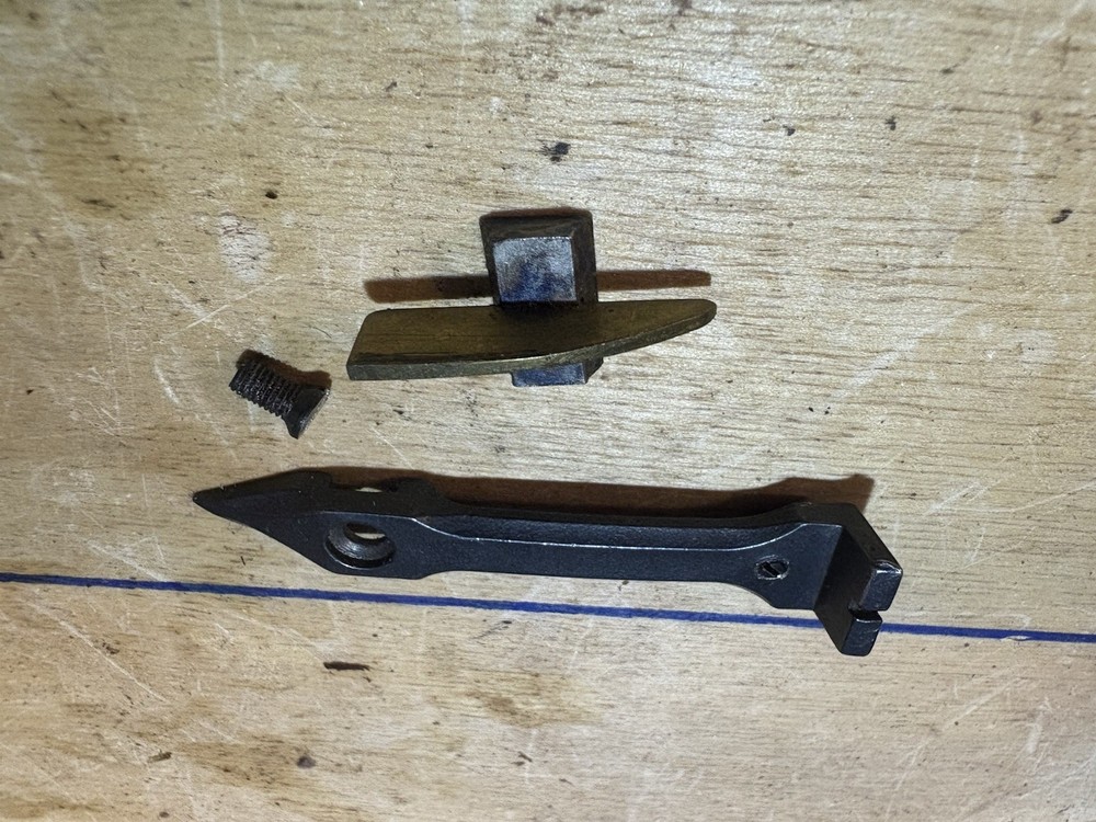 CVA Mountain Rifle Sidelock Muzzleloader  Front and Rear Sights