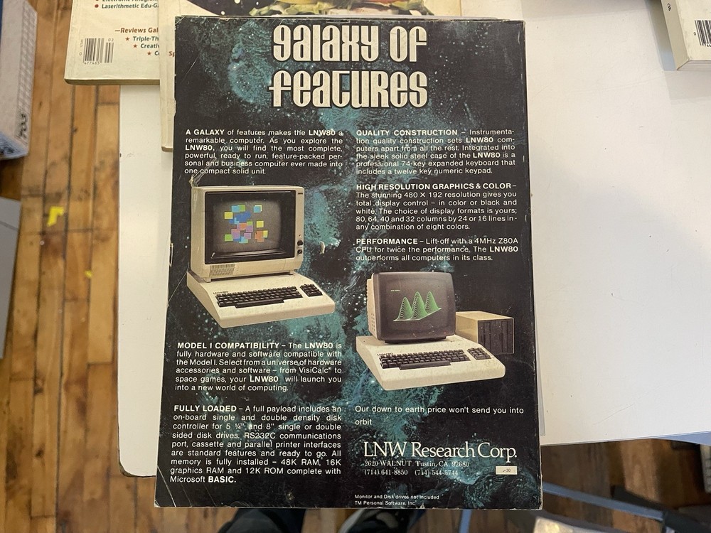 16x Vintage Computer Magazines - BYTE, 80 Micro, InCider, Nibble Etc