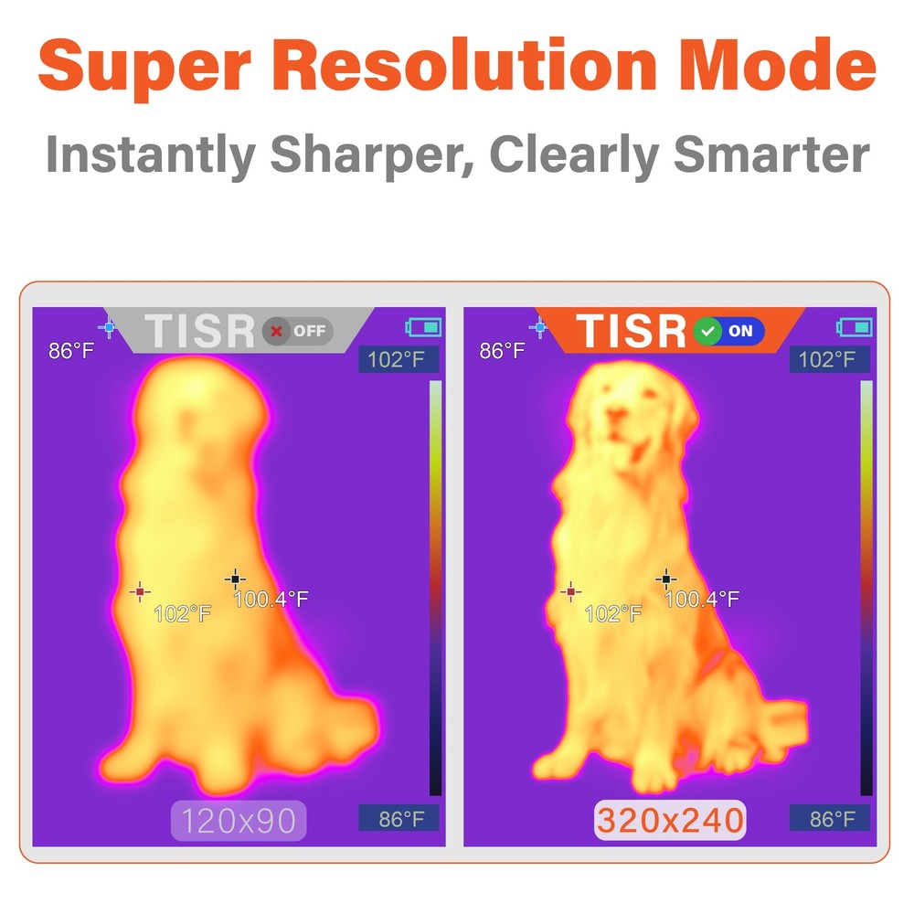 ANXTECH Infrared Thermal Temperature Imaging Camera TISR Resolution 320*240