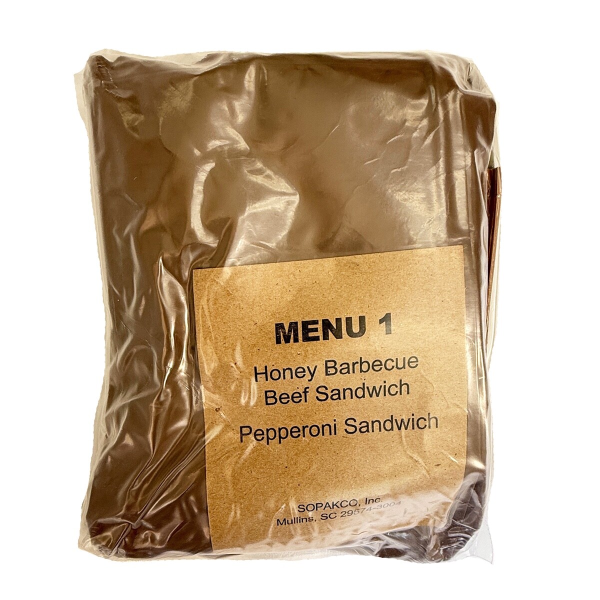 First Strike Ration (24 hour MRE) FSR - Insp 2027 - Case or Individual Menu