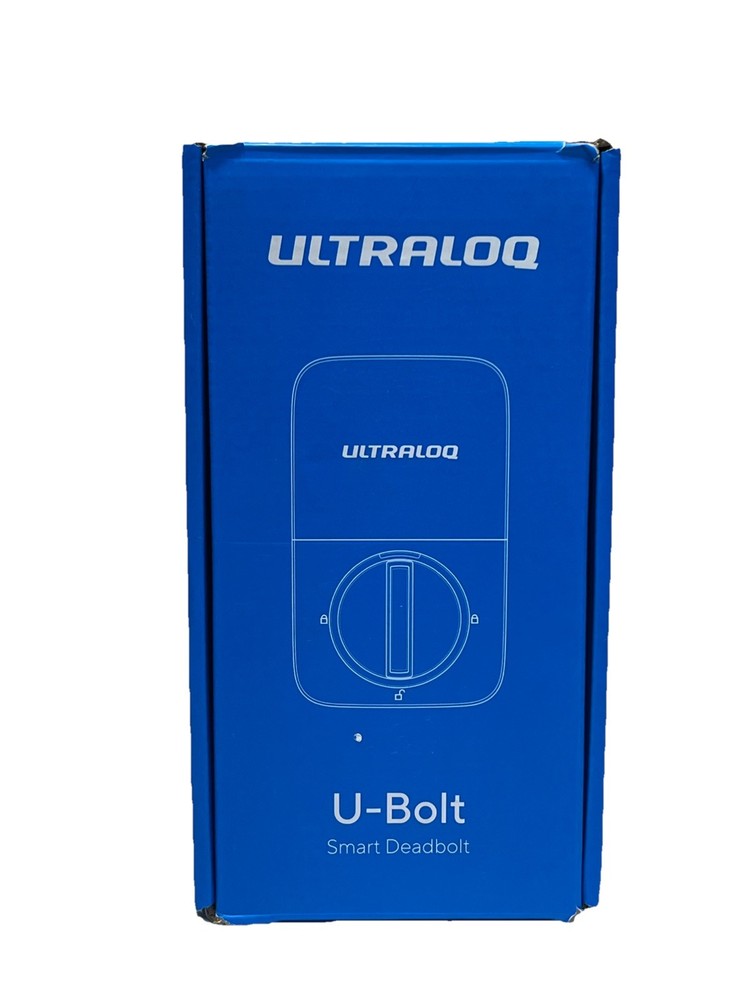 ULTRALOQ U-Bolt Smart Deadbolt Model U-Bolt-BK Version 2.31