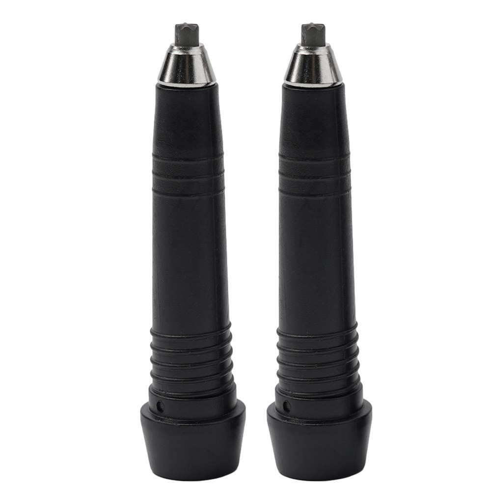 Trekking Pole Tips Weight 2pcs Compact Foldable Hard Plastic Pole Tips