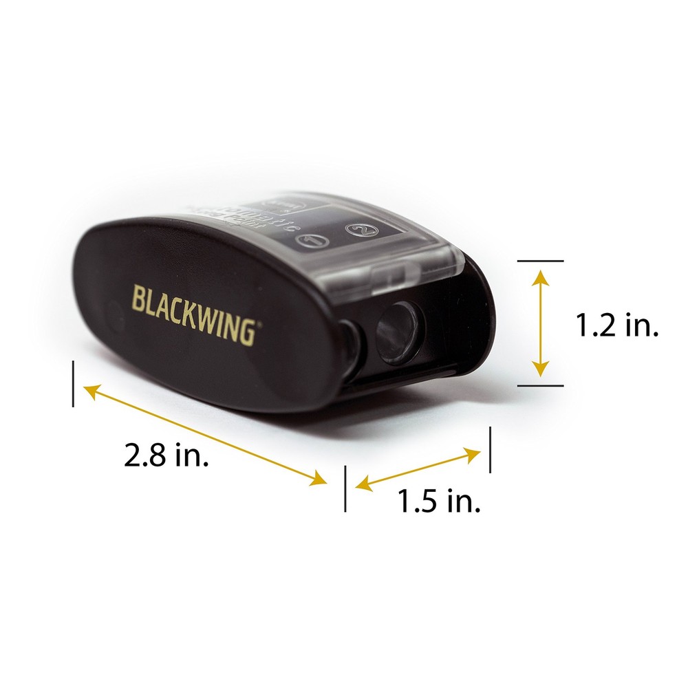 Blackwing Long Point Pencil Sharpener With Automatic Brake Replacement Blades