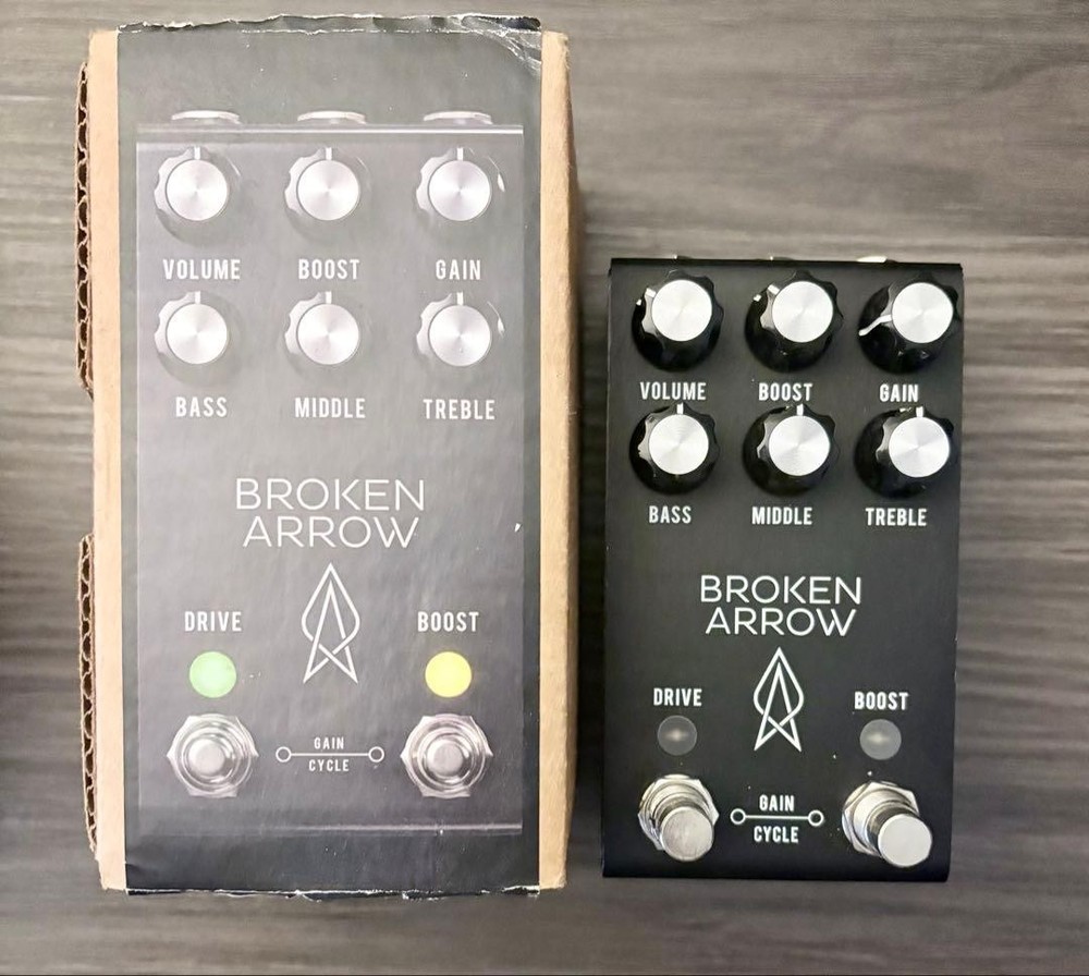 JACKSON AUDIO BROKEN ARROW Overdrive Boost Pedal