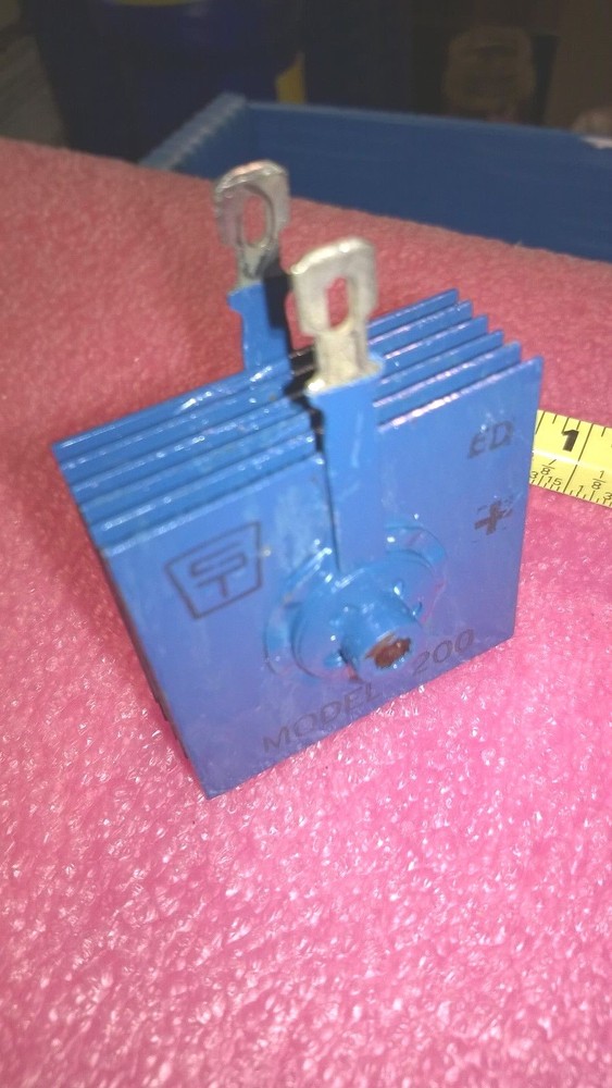 SARKES TARZIAN MODEL 200 SELENIUM RECTIFIER METALLIC NOS