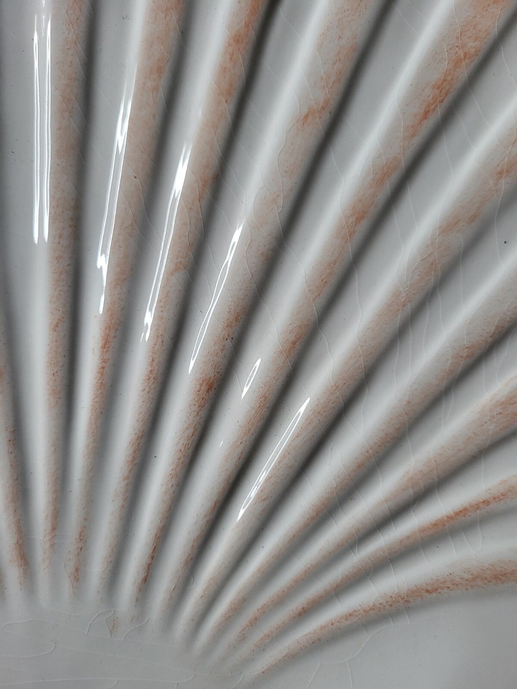 Boston Warehouse Pink Clam Shell Tray