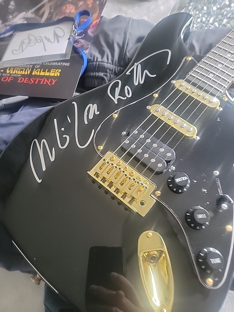 Uli Jon Roth Autographed Guitar