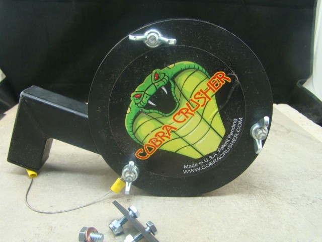 Cobra Crusher portable rock testing unit for gold mining