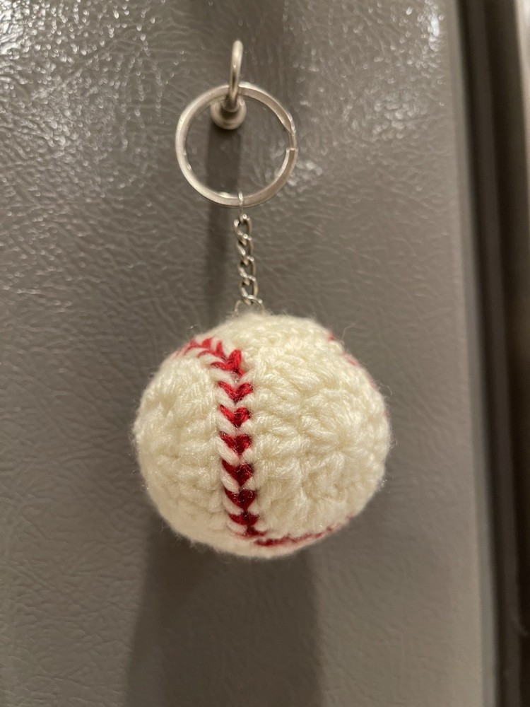 Crochet Baseball 2.5"