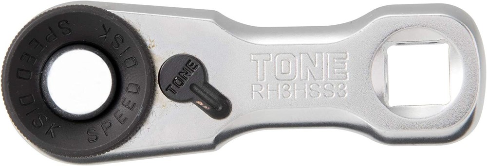 TONE Stubby Ratchet Handle Socket Hold Type RH3HSS3 Insertion angle 9.5mm 3/8"
