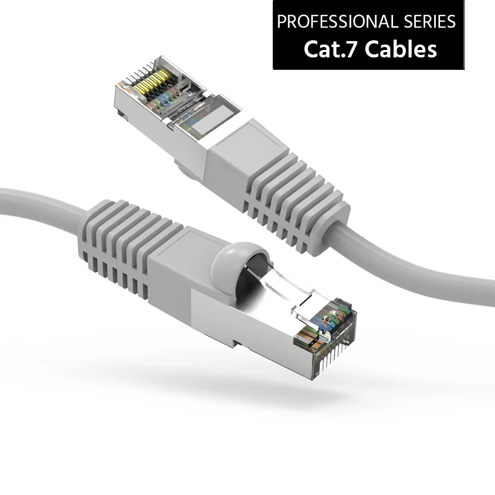 2Ft CAT7 Shielded (SSTP) 600MHz Ethernet Network Booted Cable Gary