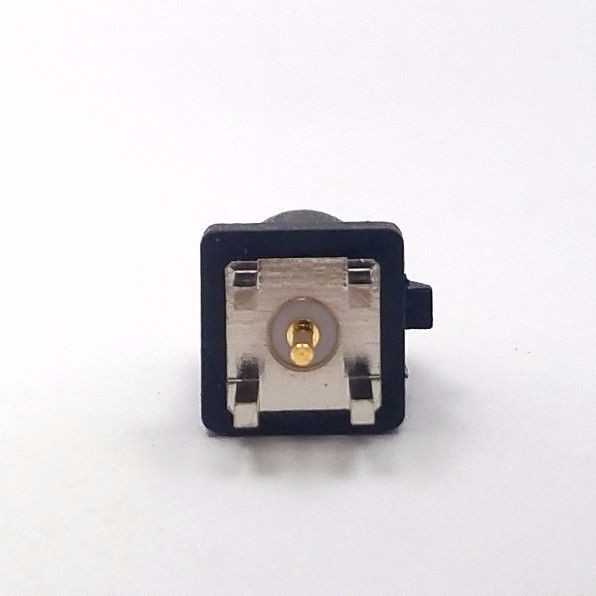 10pcs Auto Fakra Straight Plug PCB Mount, Key Code: A (Black)