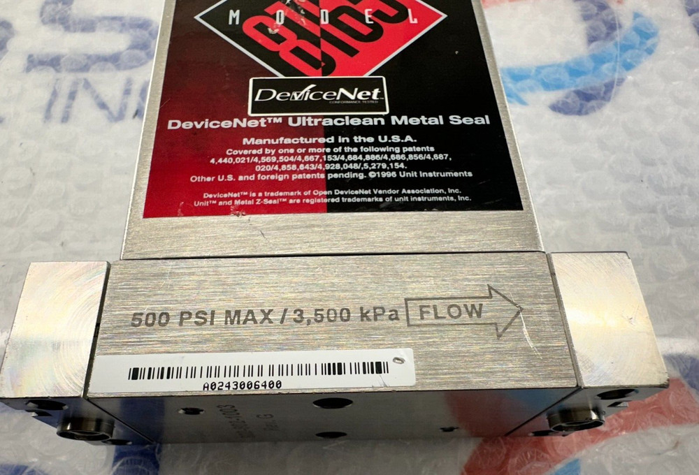 Unit UFC-8165 Mass Flow Controller 8165-100245 5 SLM GAS N2