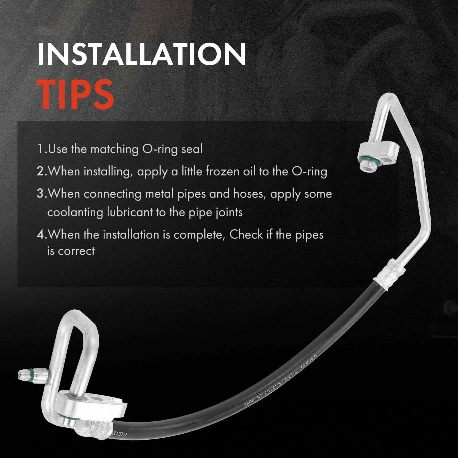 A/C Refrigerant Discharge Hose for Dodge Durango 2012-2021 Jeep Grand Cherokee