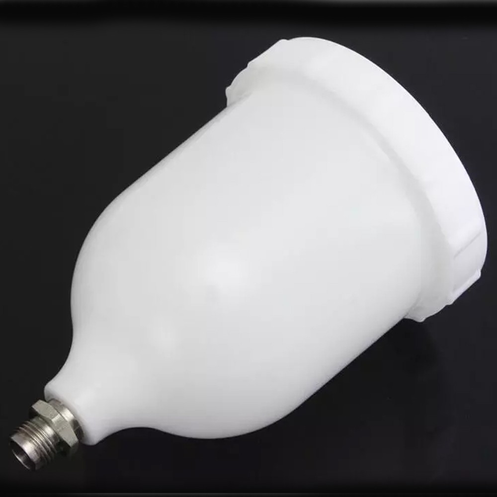 Cup Spray Gun Plastic 600ml WhiteHigh Quality Practical Easy to use Durable / ๑