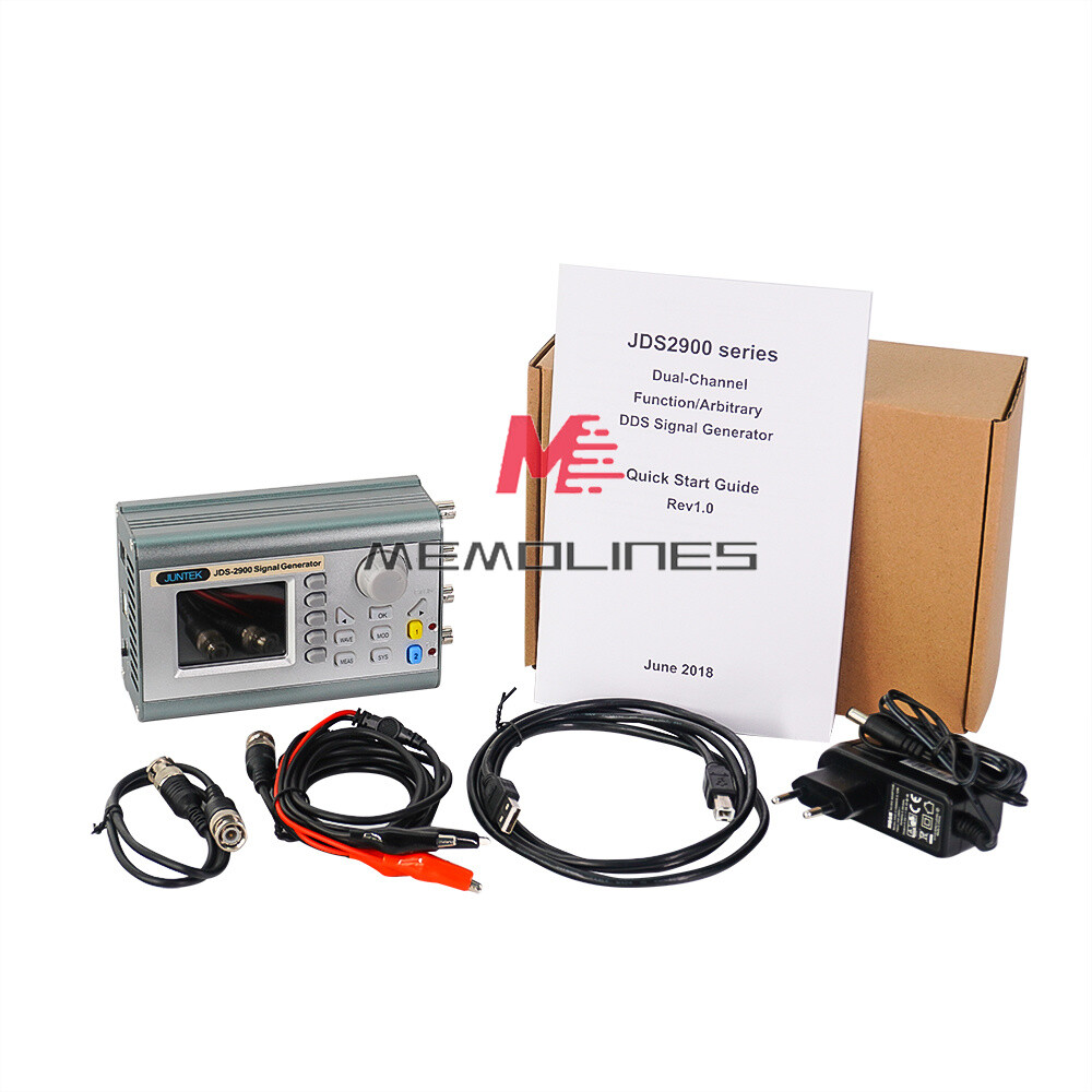 JDS2900 2Channel DDS Function Signal Generator Pulse Signal Frequency Meter