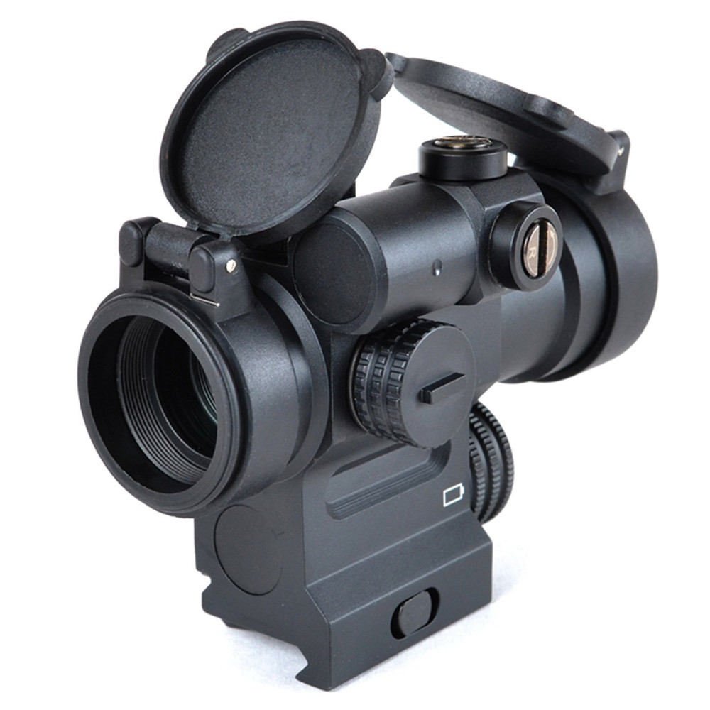 AT3 LEOS Red Dot Sight with Integrated Red Laser Sight & Riser