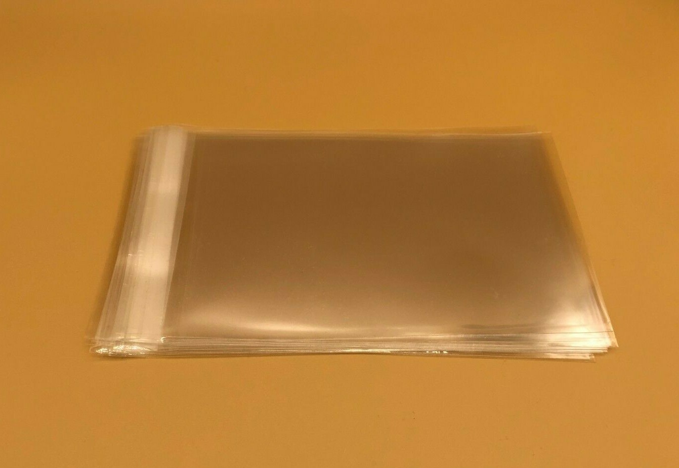 100 CRYSTAL CLEAR SELF ADHESIVE RESEALABLE CELLO OPP MULTI-SIZED BAGS