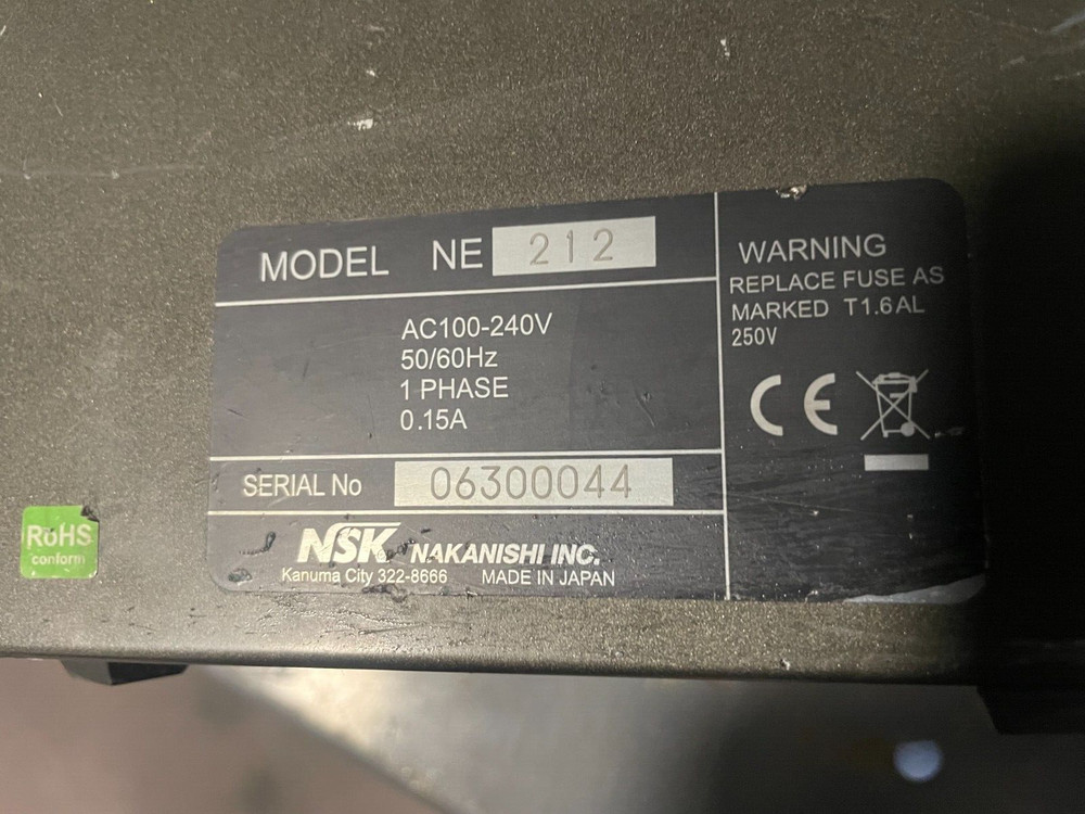 NSK Nakanishi E3000s Controller Drive NE212