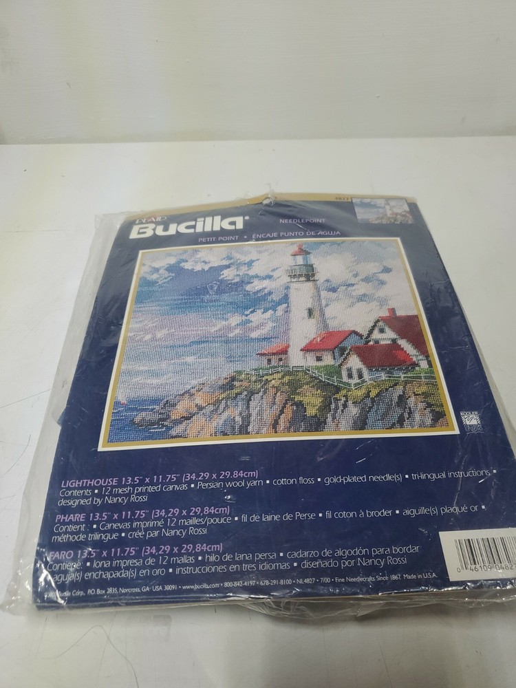New LIGHTHOUSE needlepoint kit BUCILLA Nancy Rossi